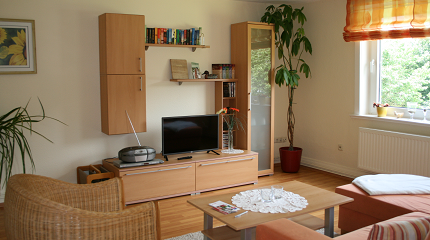 Wohnzimmer Ferienwohnung Magnolia